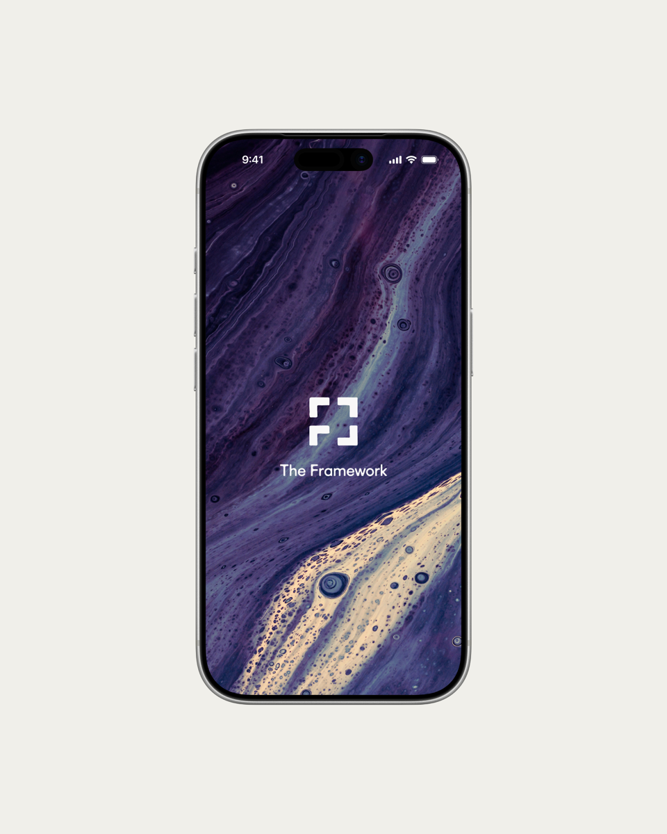 The Framework app splash screen
