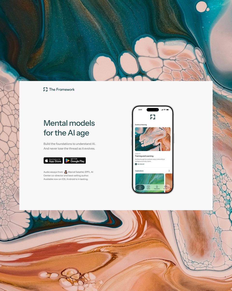 The Framework marketing website