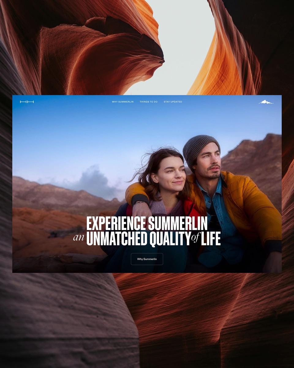 Summerlin community website hero