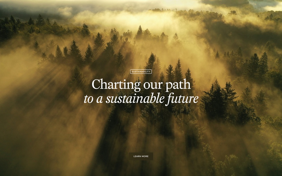 Howard Hughes corporate site sustainability image feature