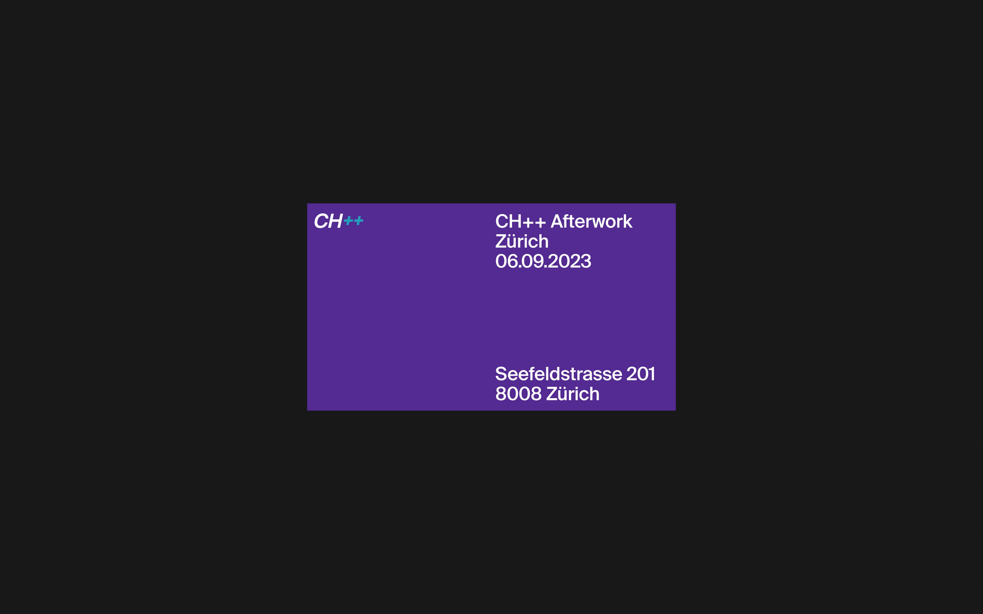 Digital direction and design for CH++